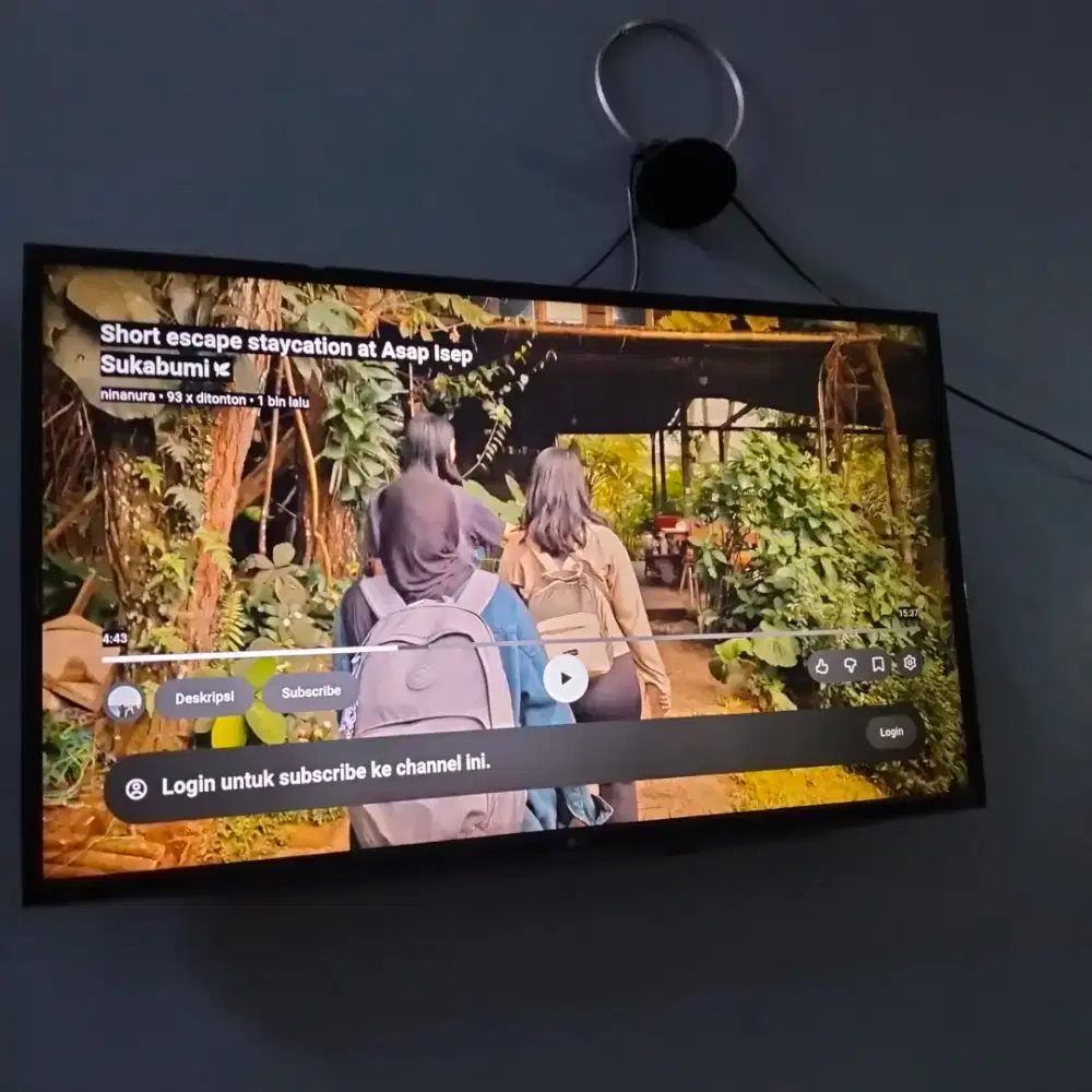 DIJUAL SMART TV LG 4K NEGO