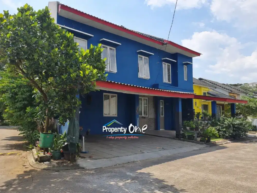 Jual Rumah Posisi Hook dan Super Strategis di Serpong Garden Cisauk