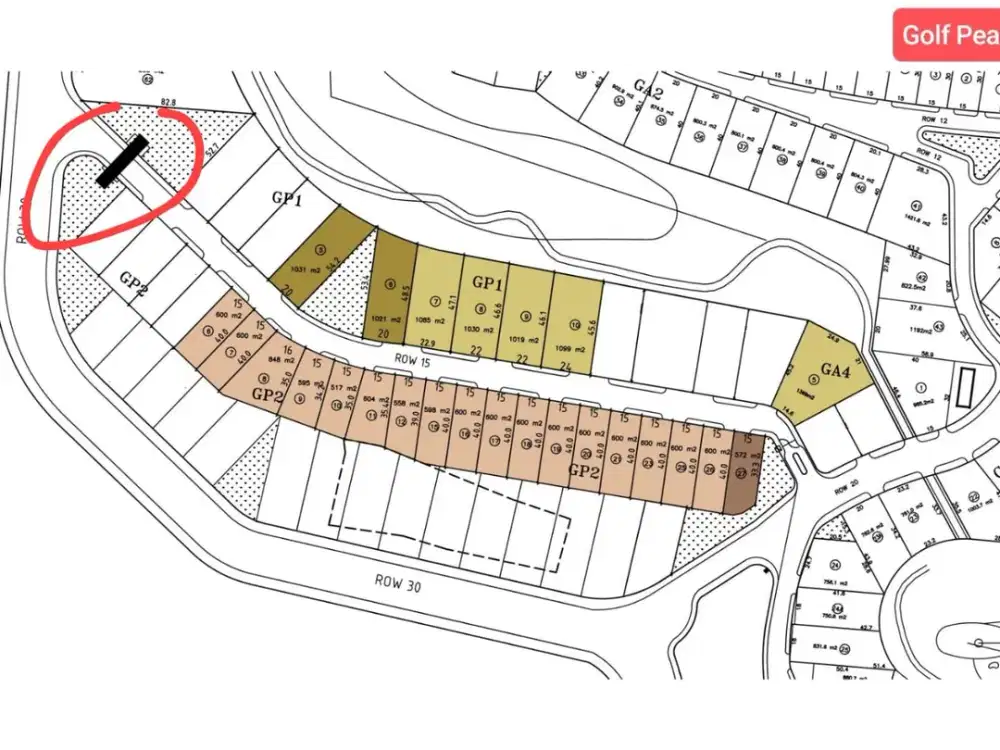 Dijual Kavlingan Citraland Utama