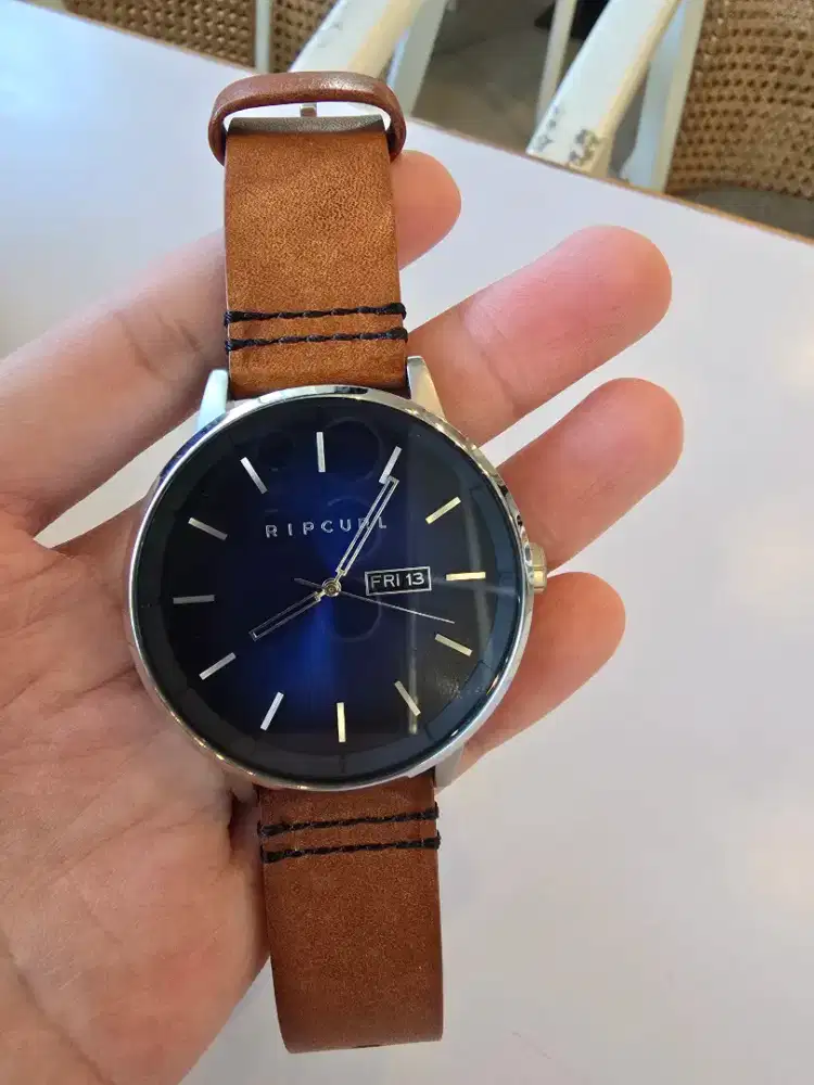 Rip Curl Drake Leather Deep Blue