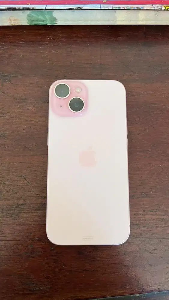 iPhone 15 Pink 256GB Mulus 100% Battery 87% Box