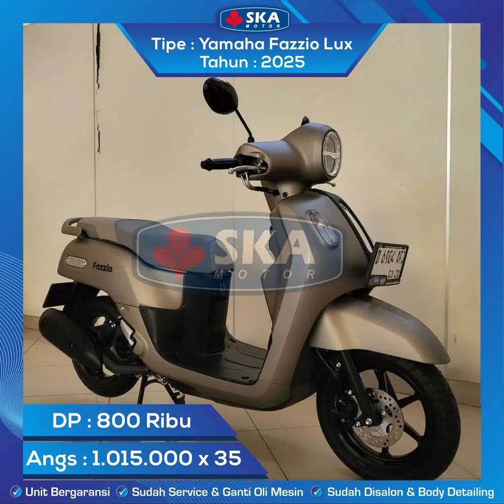 Yamaha Fazzio Lux Tahun 2025