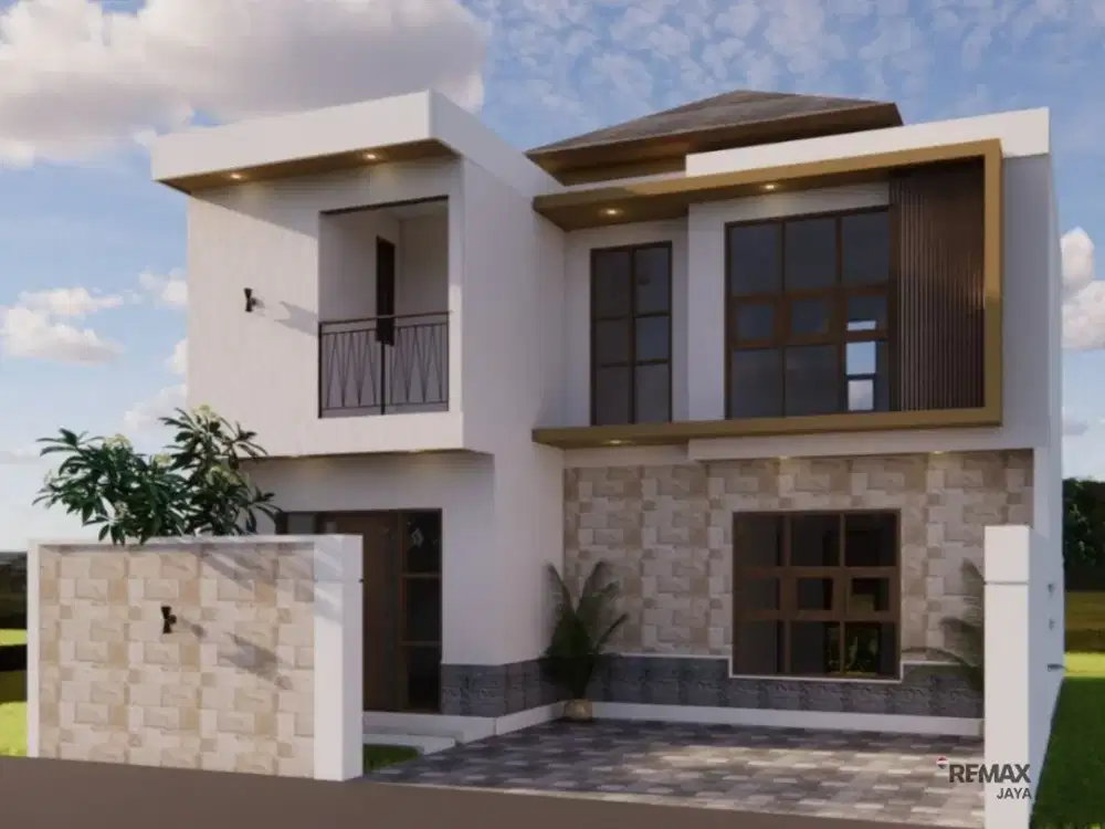 Rumah Baru Konsep Modern Dijual, di Sidakarya, Denpasar Selatan Area