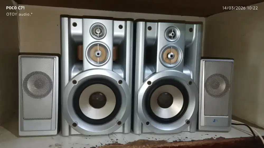 Spker front JVC plus surround