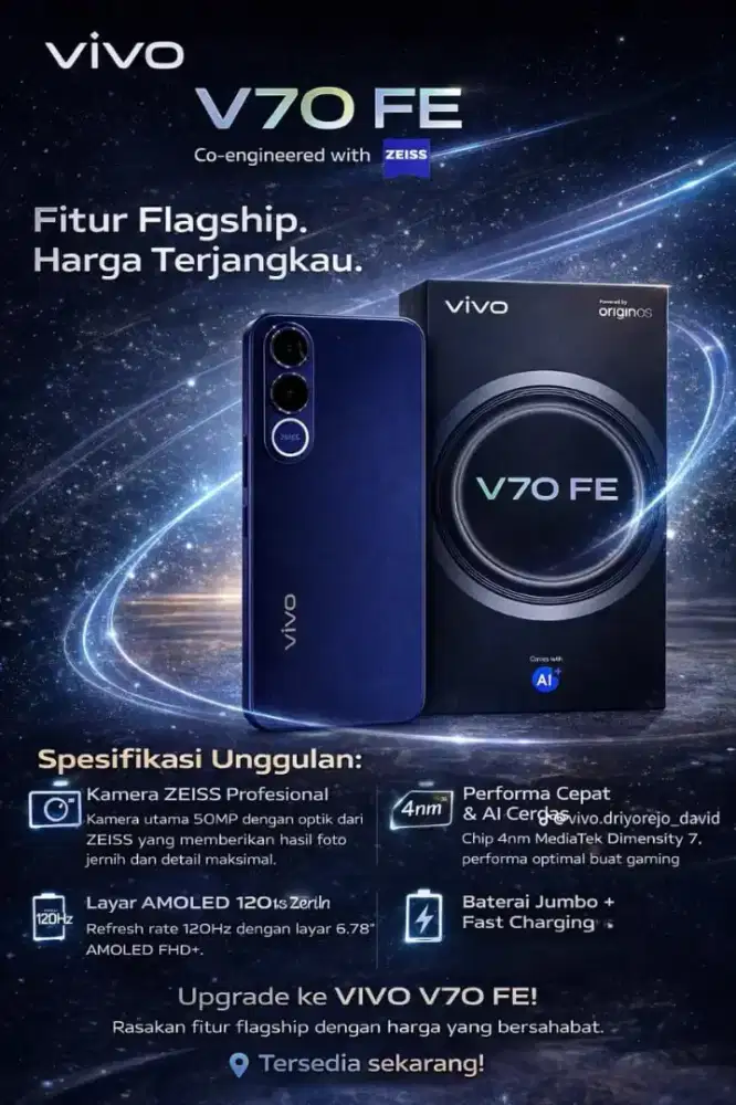 Vivo V70 fe 12/256 200mp zeiss