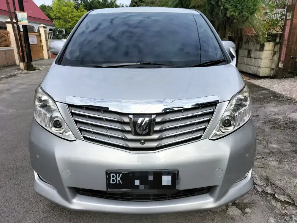 Odo 70rb‼️Toyota Alphard Premium Sound Silver 2010