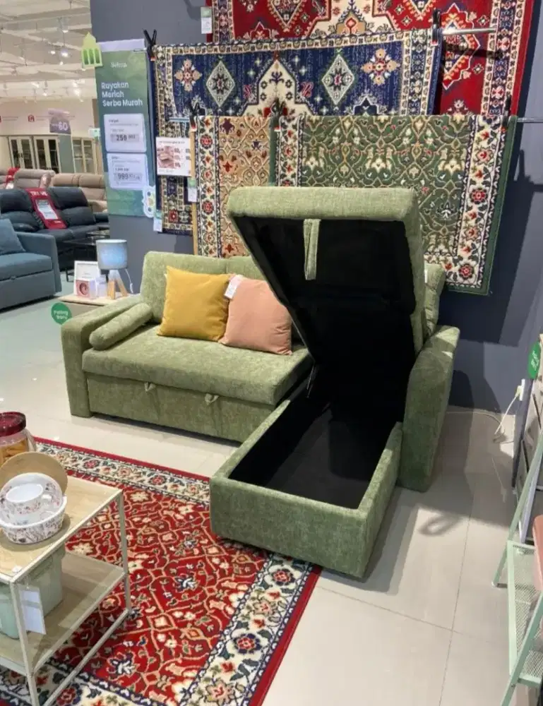 Sofa Bed L 3 dudukan Markus