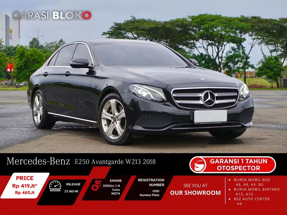 Mercedes Benz E250 Avantgarde W213 2018