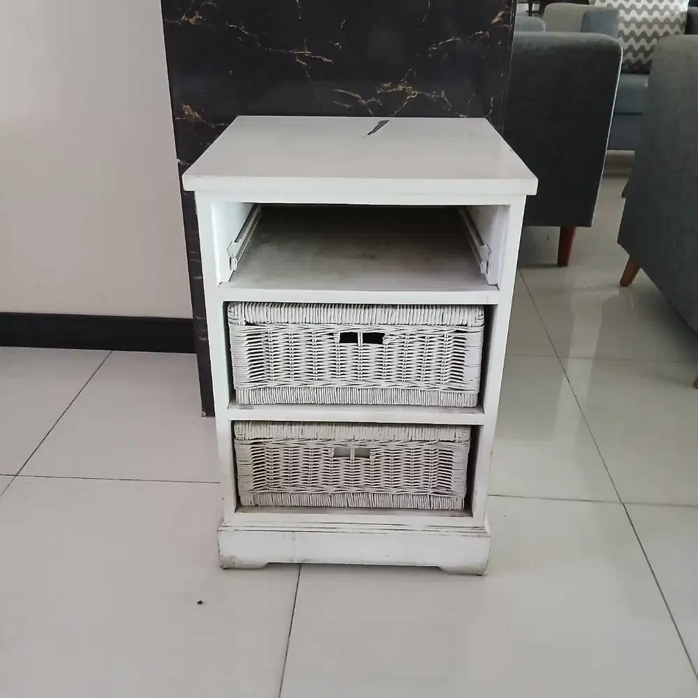 MEBEL ROSEWOOD BED SIDE TABLE JUSTIN