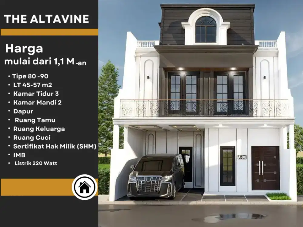 American Classic. 20jt all in, cicilan 8jtan. 8menit St Pd Cina UI