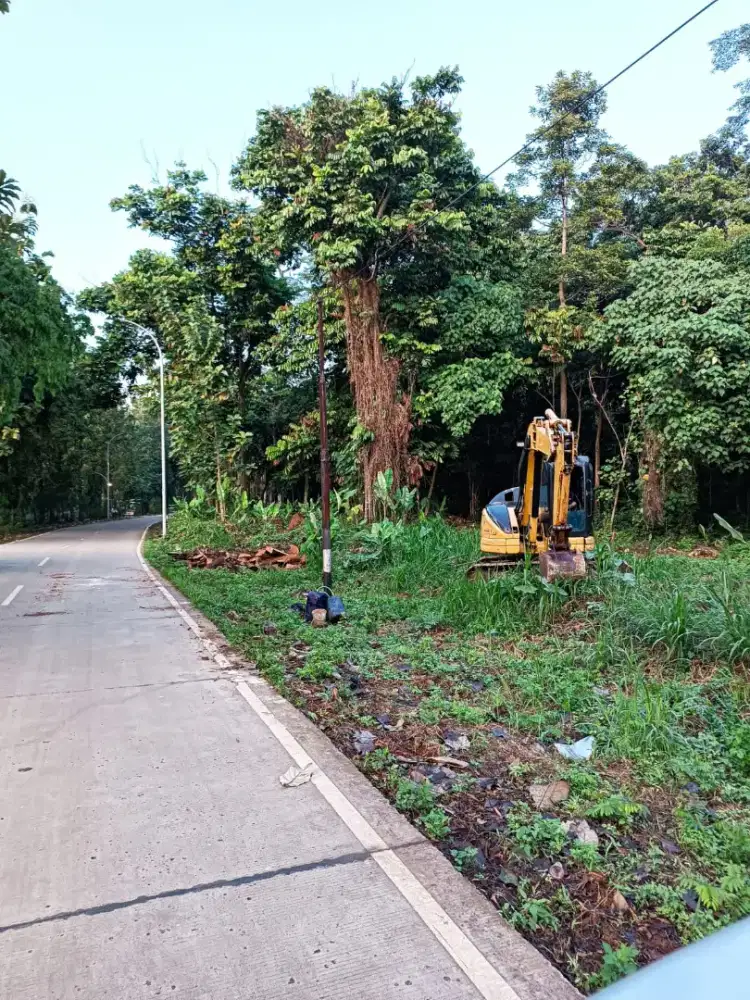 Bongkar rumah tua bobok beton land clearing cut and fill