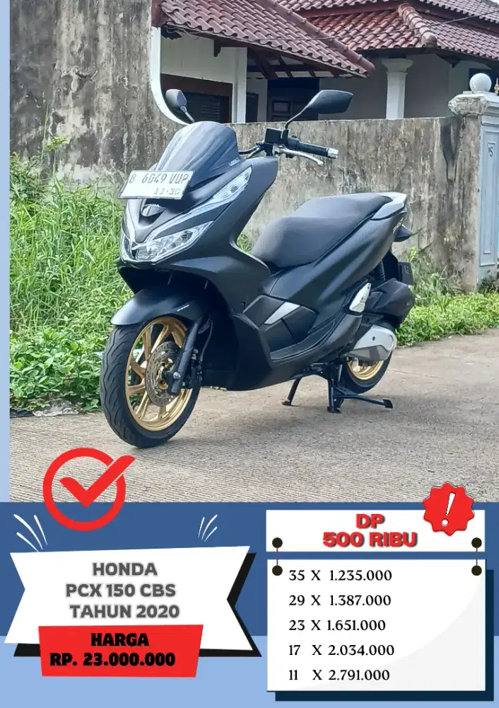 Honda PCX 150 CBS Tahun 2020