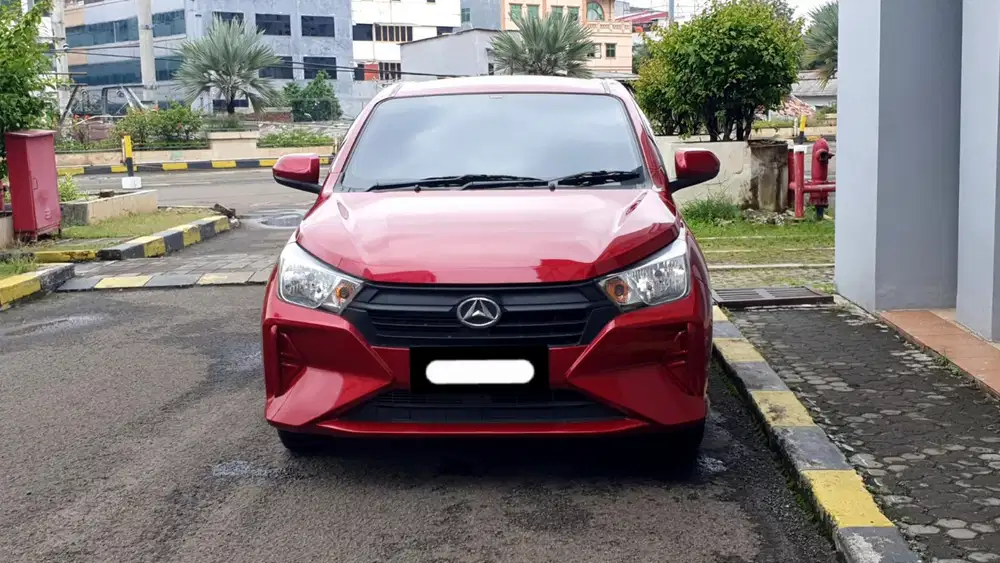 Km16rb daihatsu ayla x cvt matic 2025 merah