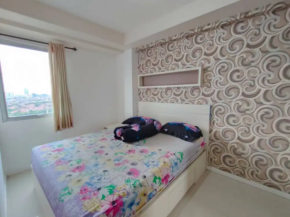 DISEWAKAN Apartemen Kalibata, PALEM Furnished, 2BR Type Besar view Jln