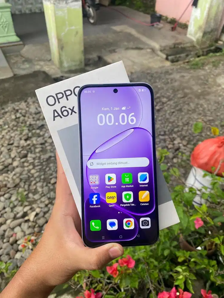 OPPO A6X LENGKAP 4+8/64 GARANSI ON PANJANG LIKE NEW