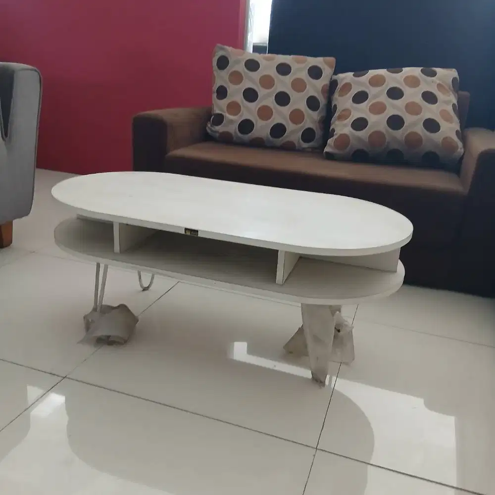 MEBEL DACHI MOANA COFFE TABLE WHITE X BB