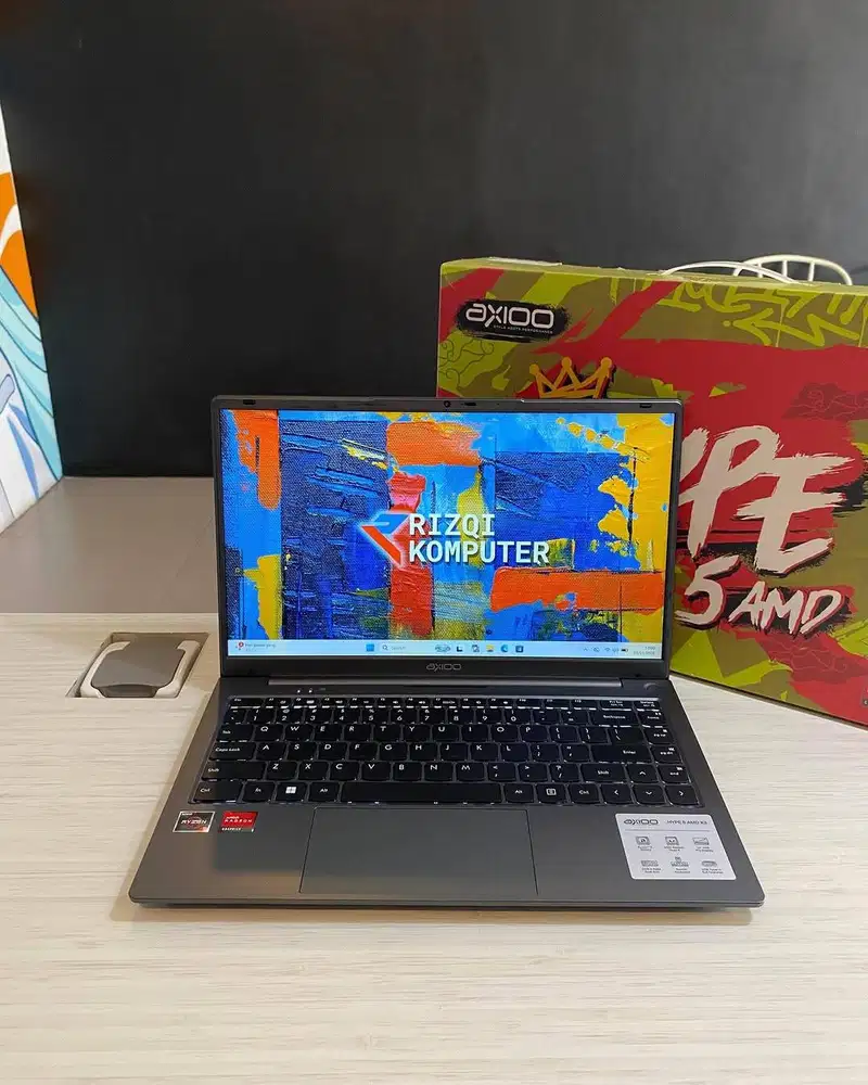 Axioo Hype 5 AMD X3 AMD Ryzen 5-3500U RAM 8GB SSD 256GB