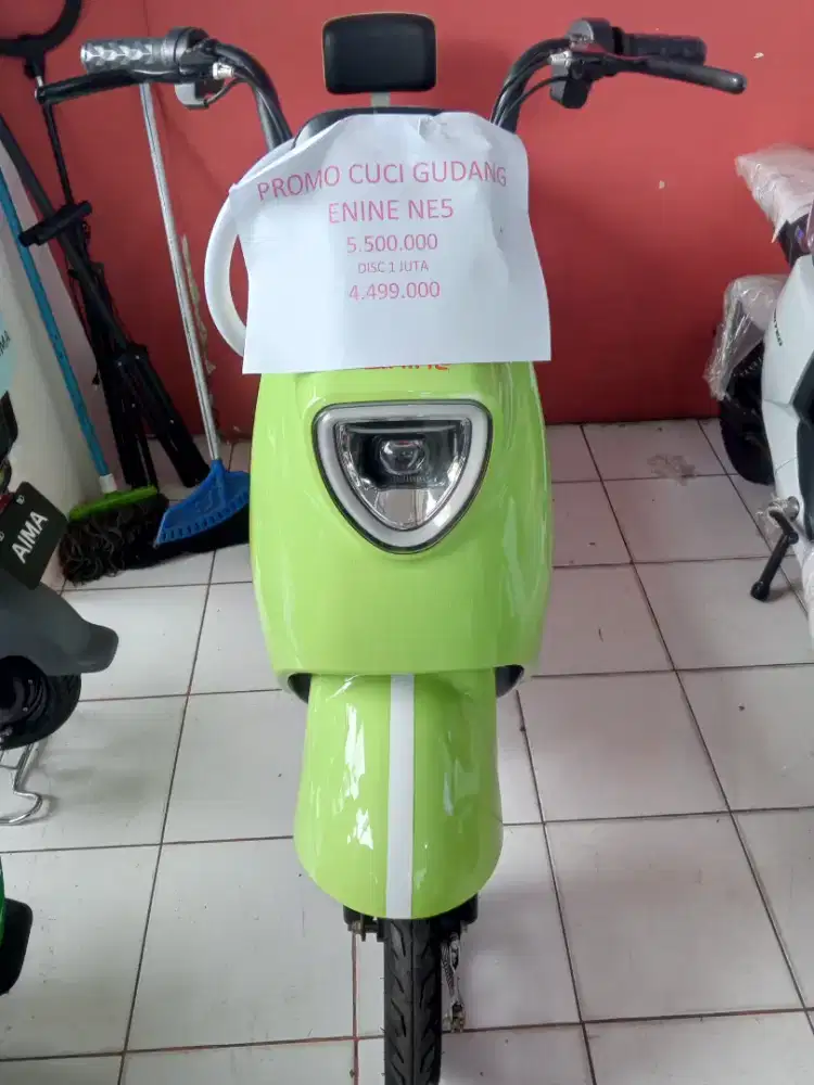 Segampang itu cicilan Sepeda listrik E-nine NE5