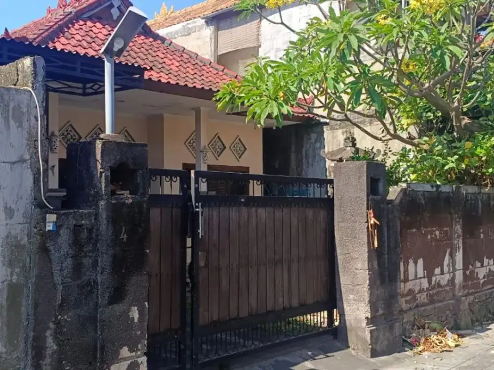 Jual Rumah Lantai 1 Lokasi Di Jalan Imam Bonjol Denpasar Barat Bali. Dekat Ke Trans Studio, Teuku Umar , Mahendardata, Sunset Road, Kuta Bali,