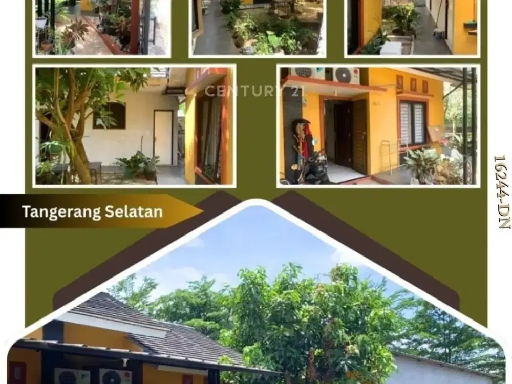Dijual Rumah didalam cluster lokasi strategis dekat ke Stasiun Jurangmangu, Tangerang Selatan