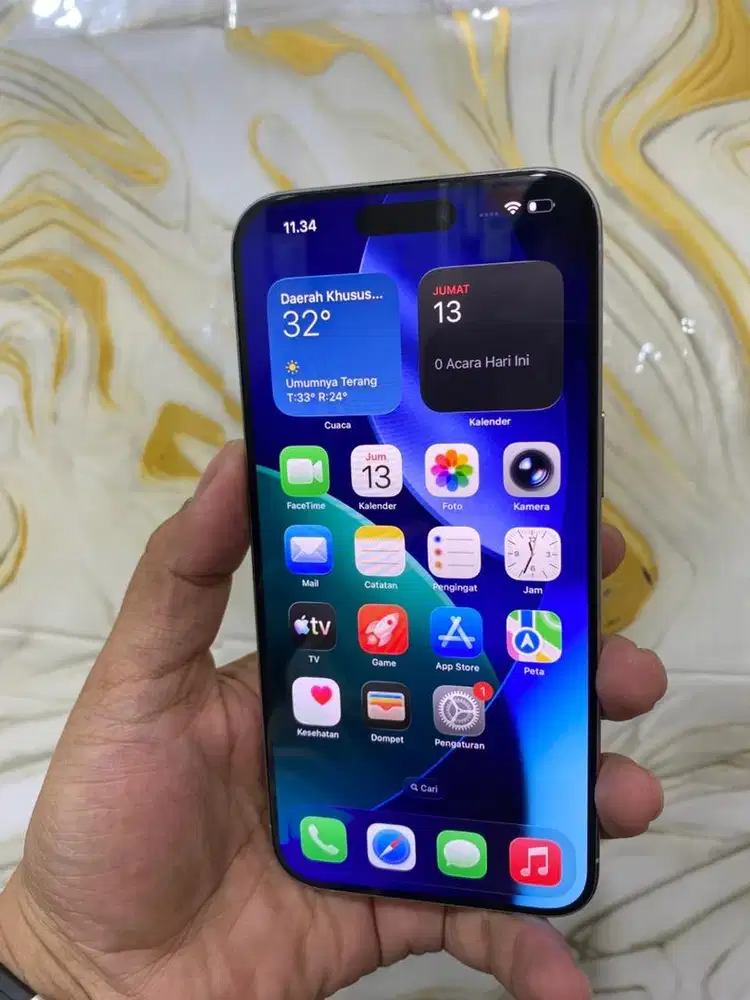 Iphone 15 Promax 256gb ibox white titanium