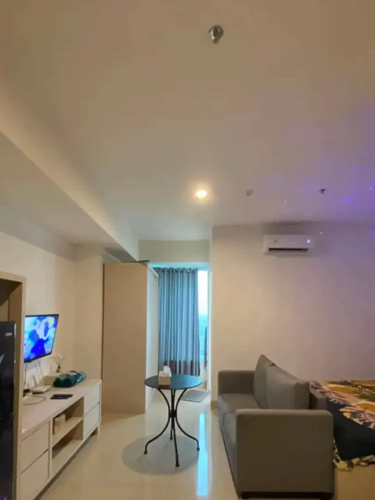 Sewa bulanan termurah one bedroom apartemen grand kamala lagoon
