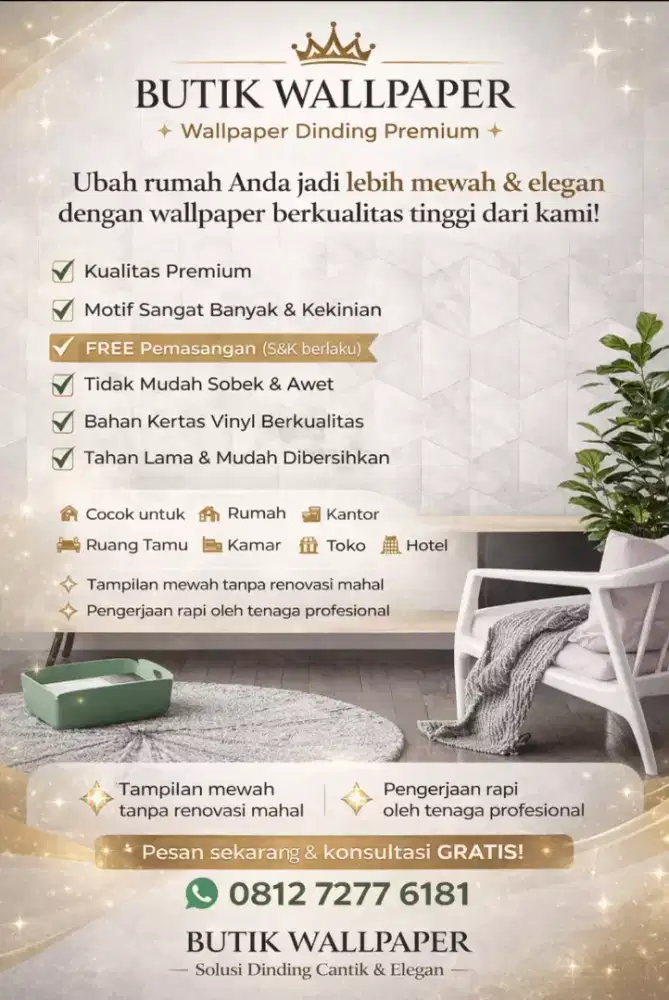 wallpaper dinding premium