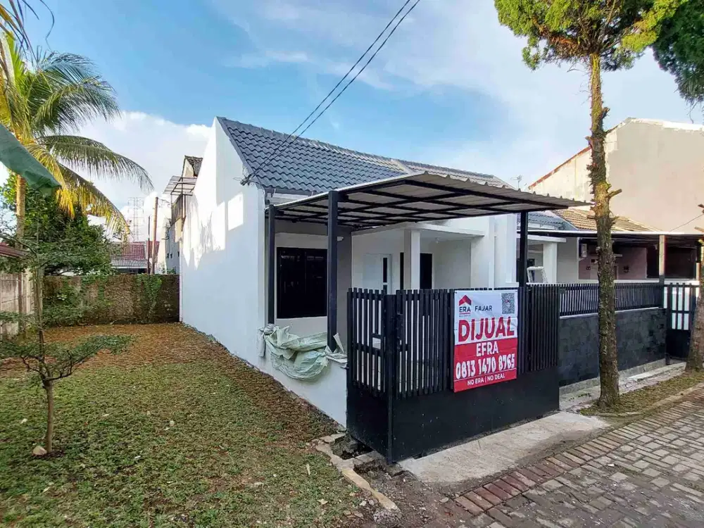 rumah sejuk hook bogor raya minimalis modern 500 jutaan akses tol sumarecon