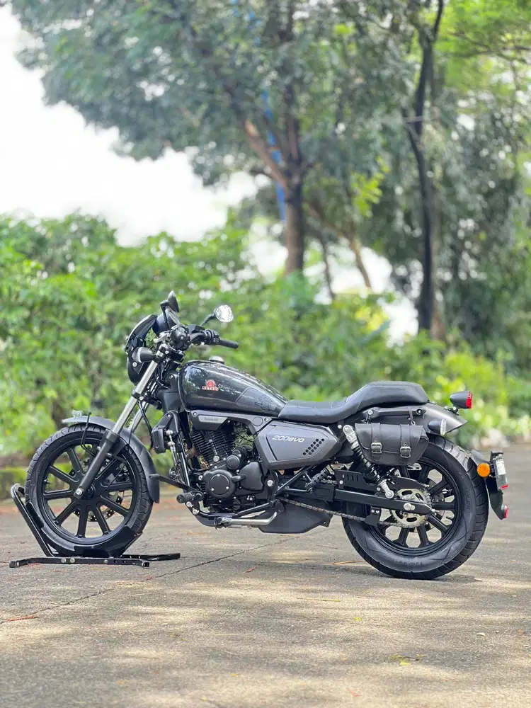 BENELLI MOTOBI 200 EVO 2025 BLACK KM 2K PAJAK ON TANPA PR