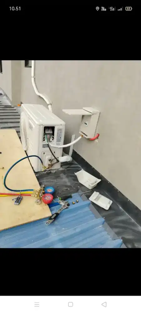 Jasa servis AC kulkas mesin cuci kompa air dll