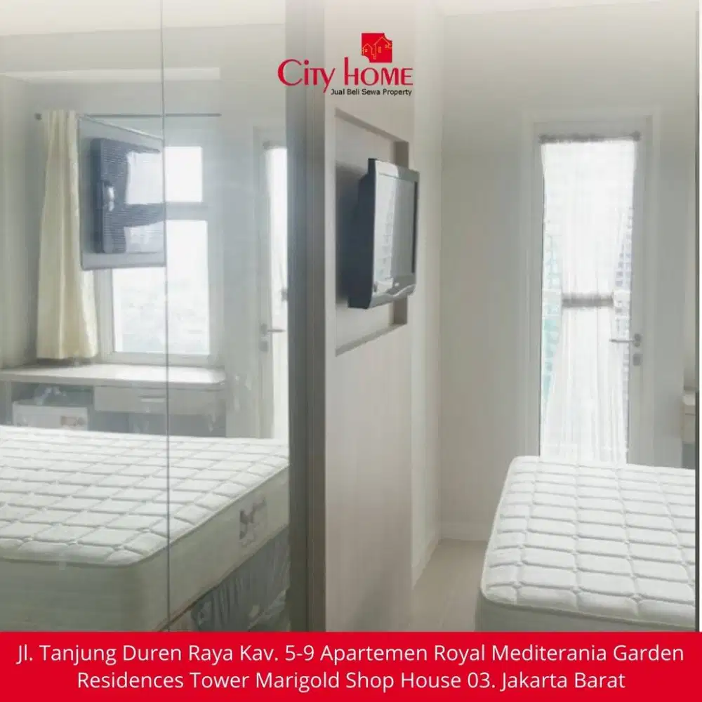 Sewa Apartemen Type Studio di Madison Park - Full Furnished