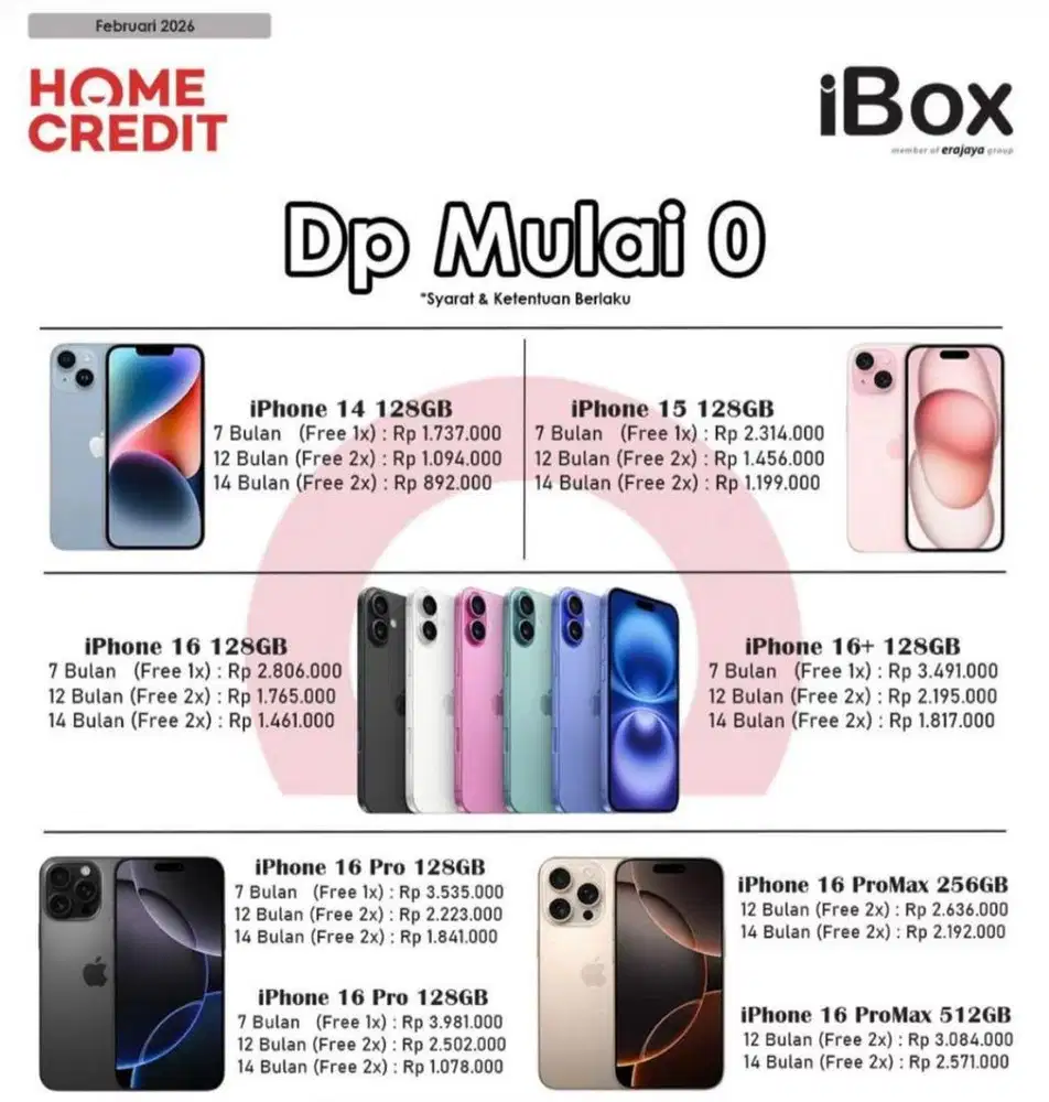 promo cicilan iphone by homecredit