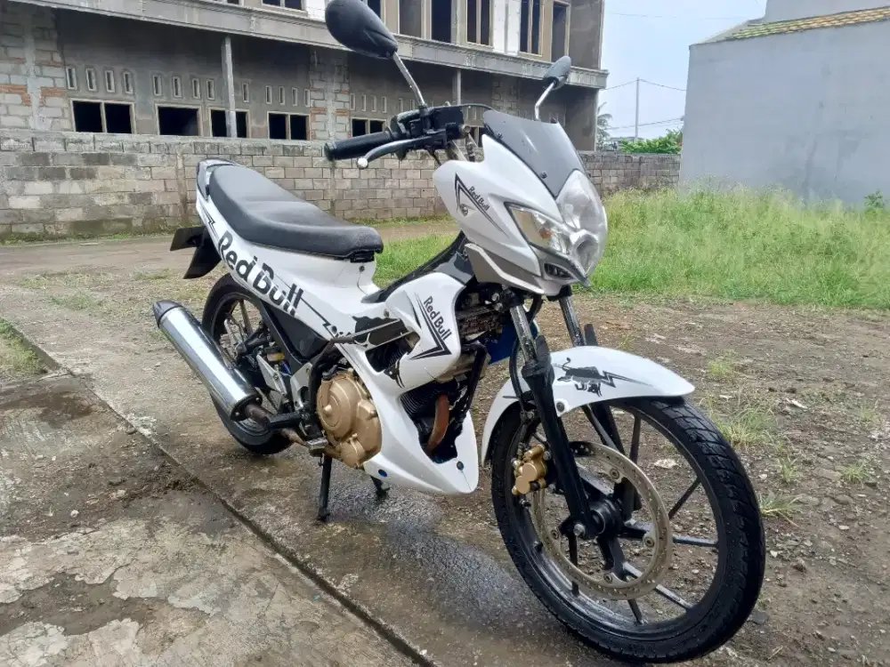 Motor Konten FYP/Viral Satria FU Surat Lengkap Plat N Kota Malang