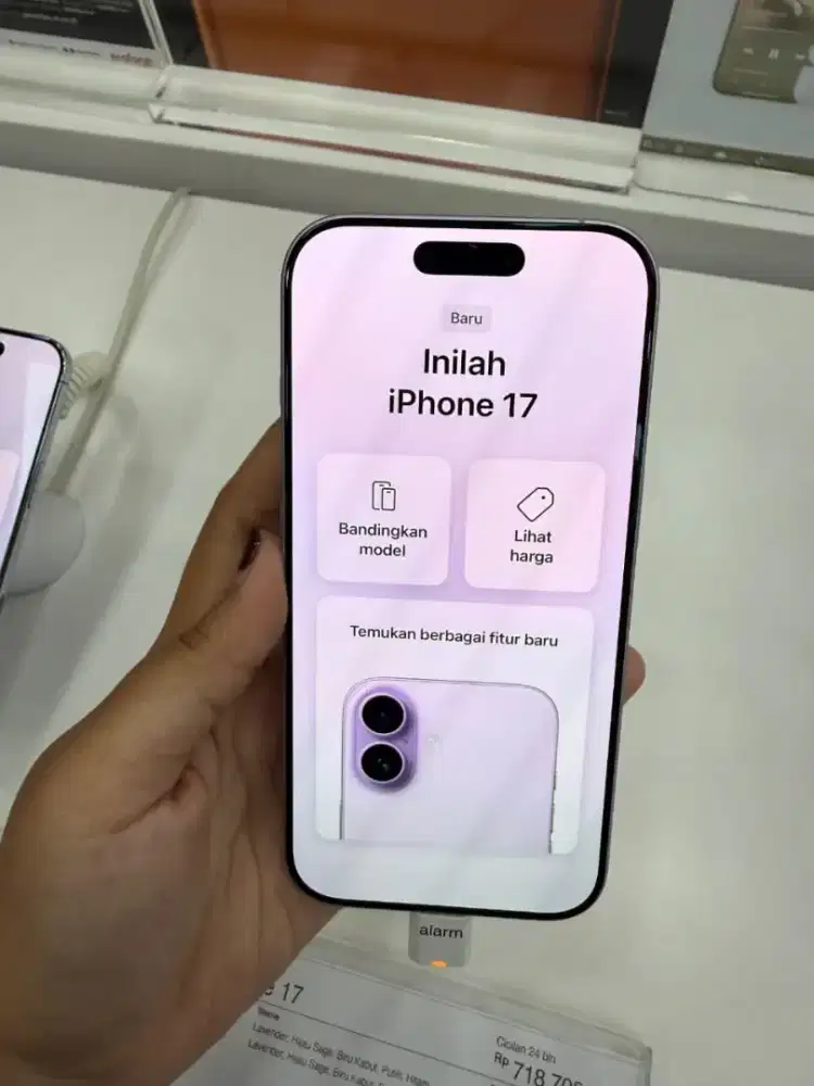 Promo cicilan IPhone 17 Pro 256 Bunga 0% Fre 2x cicilan