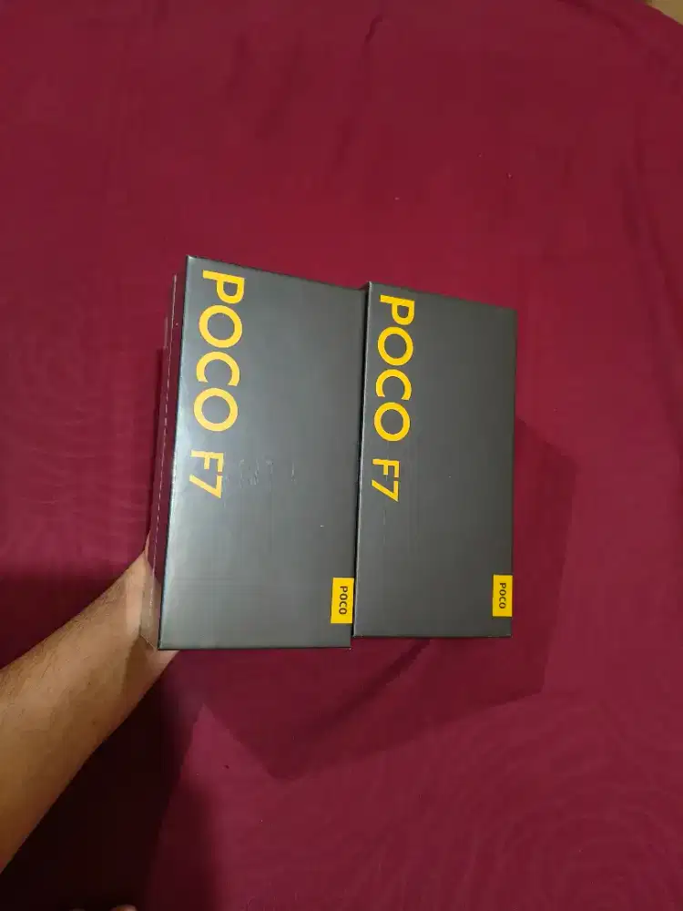 POCO F7 12/512 SILVER ABU BNIB (New) Segel Resmi