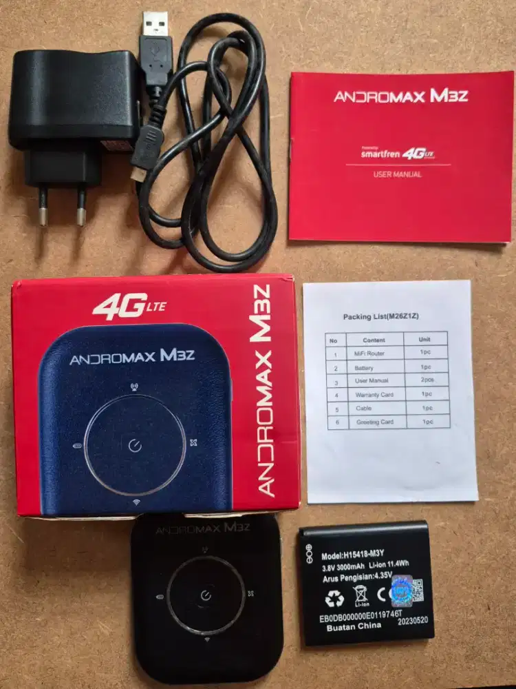 TERMURAH, JUAL CEPAT!!! Modem MiFi Andromax M3Z