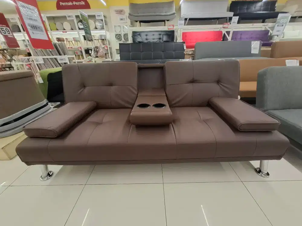 Sofabed Mewah Coklat