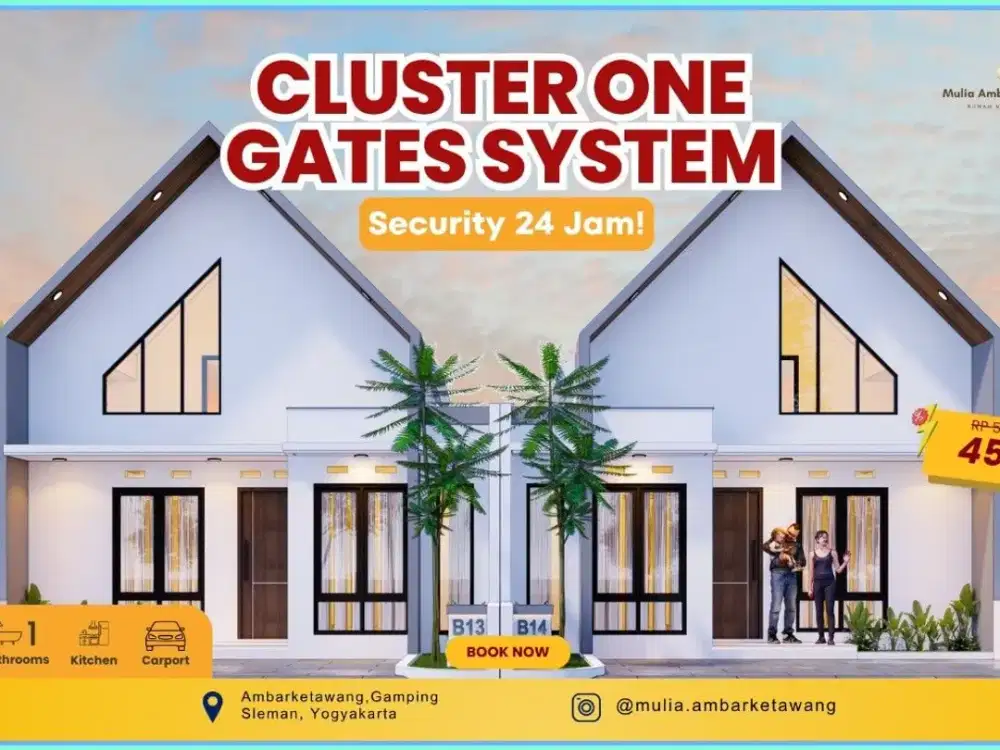 HUNIAN STRATEGIS JOGJA AKSES MUDAH DEKAT RINGROAD DAN KAMPUS UMY