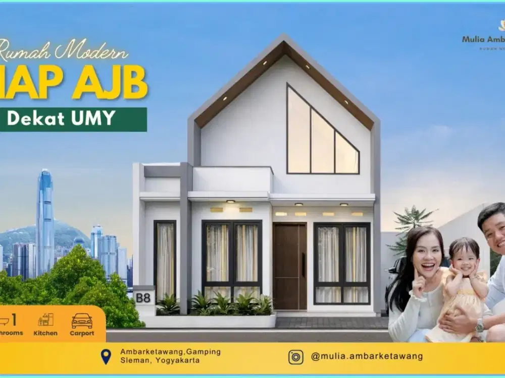 DIJUAL RUMAH DALAM CLUSTER SLEMAN HARGA 400 JUTAAN DEKAT PASAR GAMPING