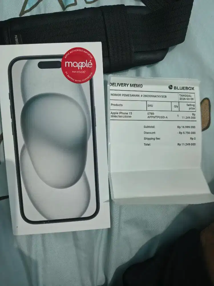 Iphone 15 128gb - Black Digimap BNIB Segel