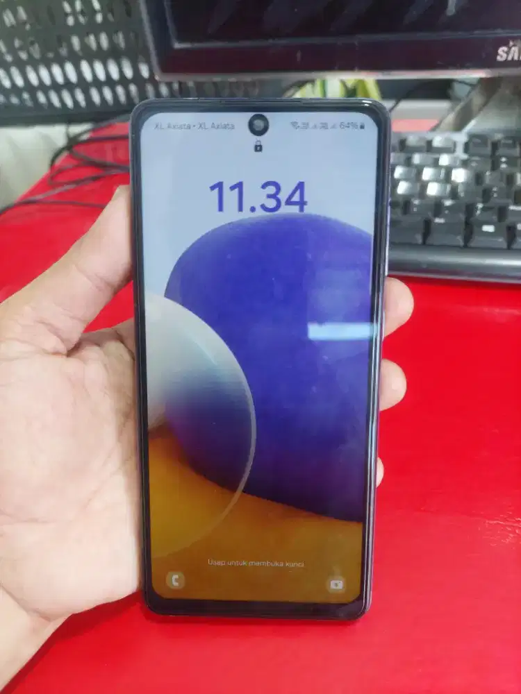 SAMSUNG A72 VIOLET RAM 8/128GB EX RESMI