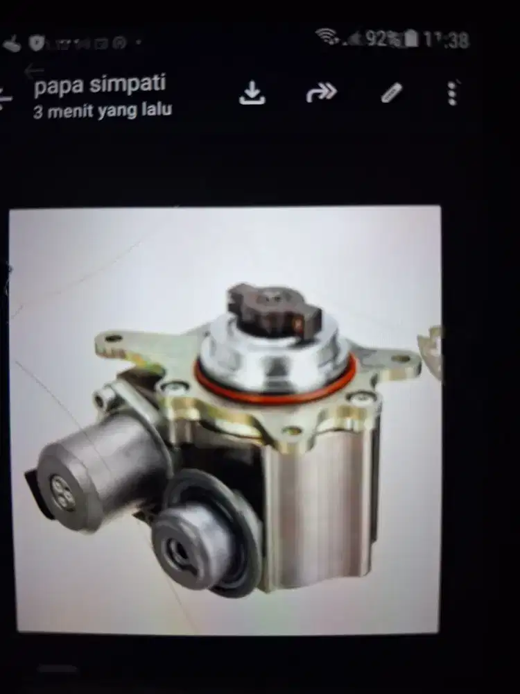 Fuel high pressure pump peugeot 508