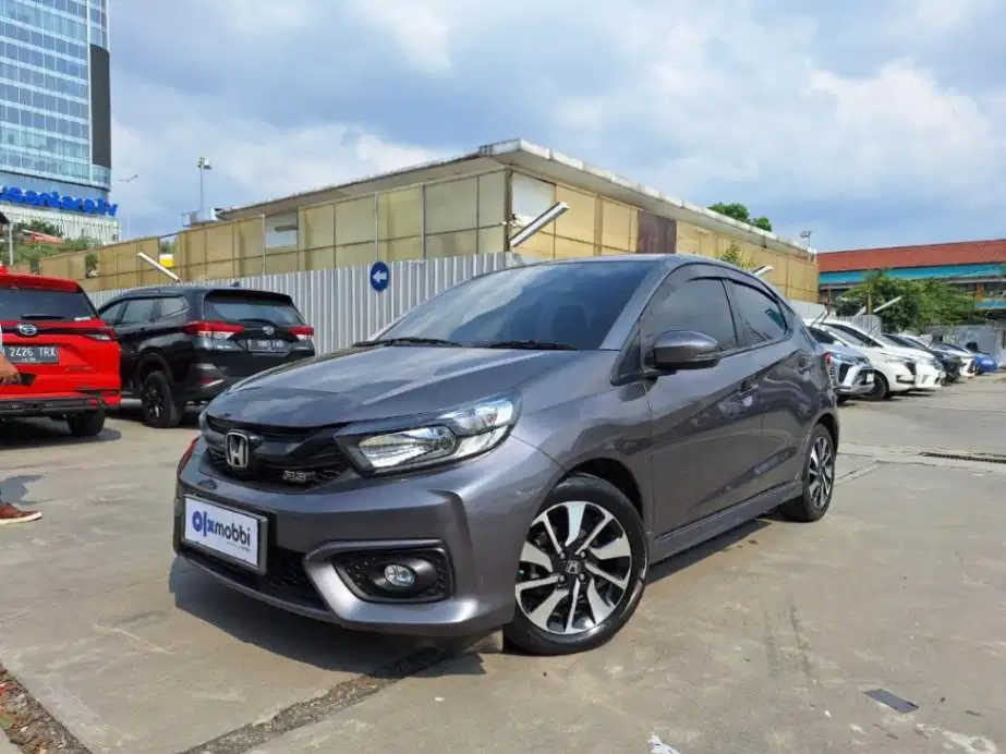 DP MURAH - Honda Brio 1.2 RS Bensin-AT 2021 Abu-Abu