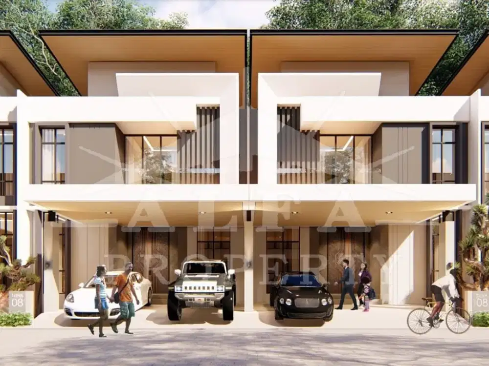 Jual Rumah Mewah 2 Lantai One Gate System SHM