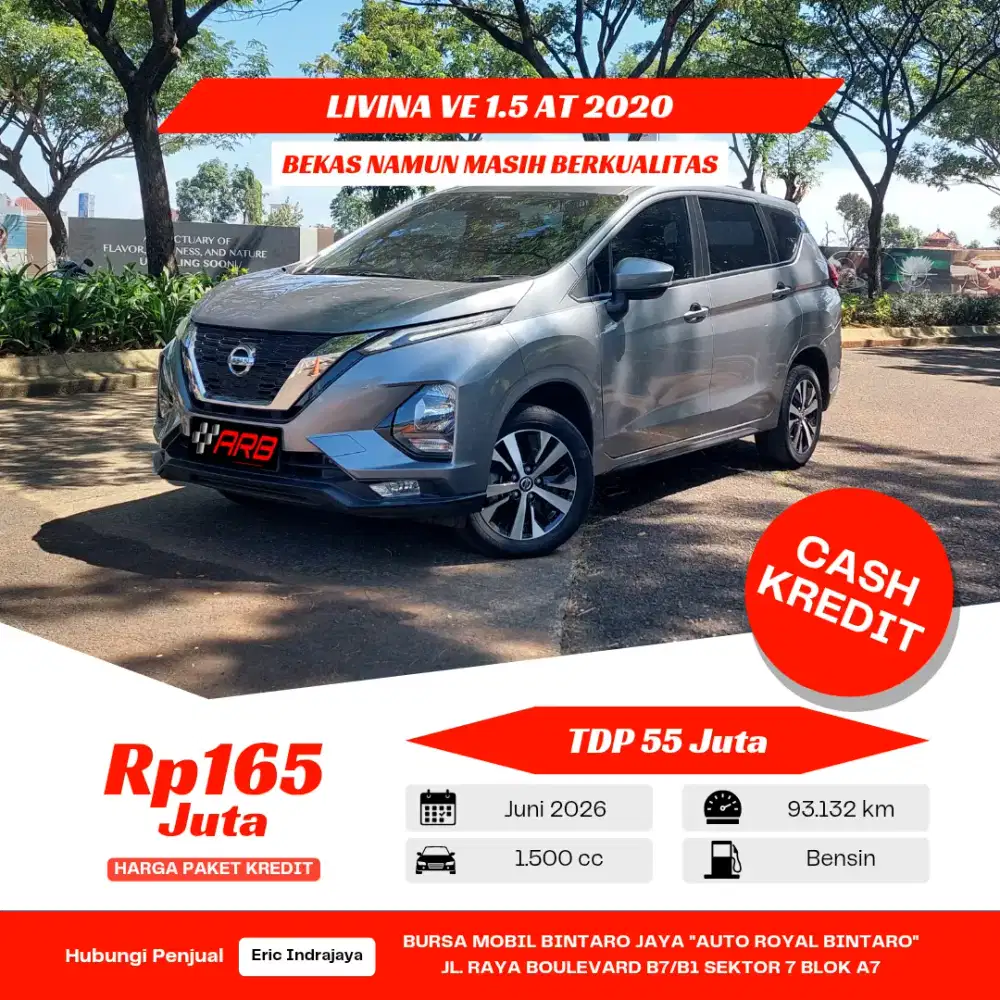 Nissan Livina VE 1.5 AT 2020