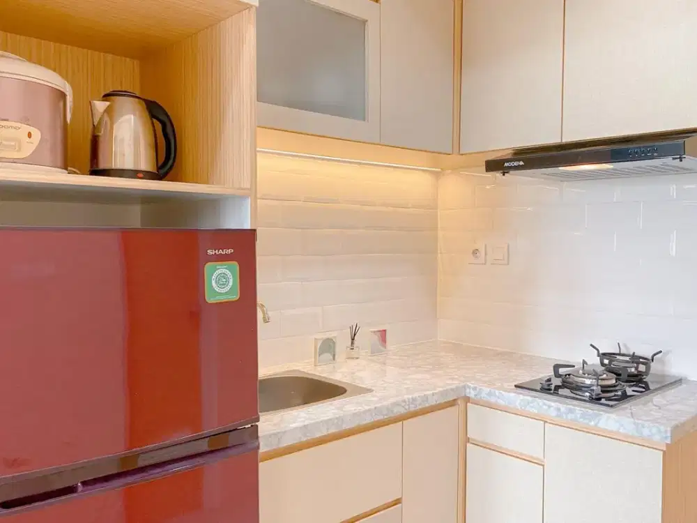 Free Tagihan Selamanya 1BR Furnish Apartemen Vasanta Innopark Cikarang