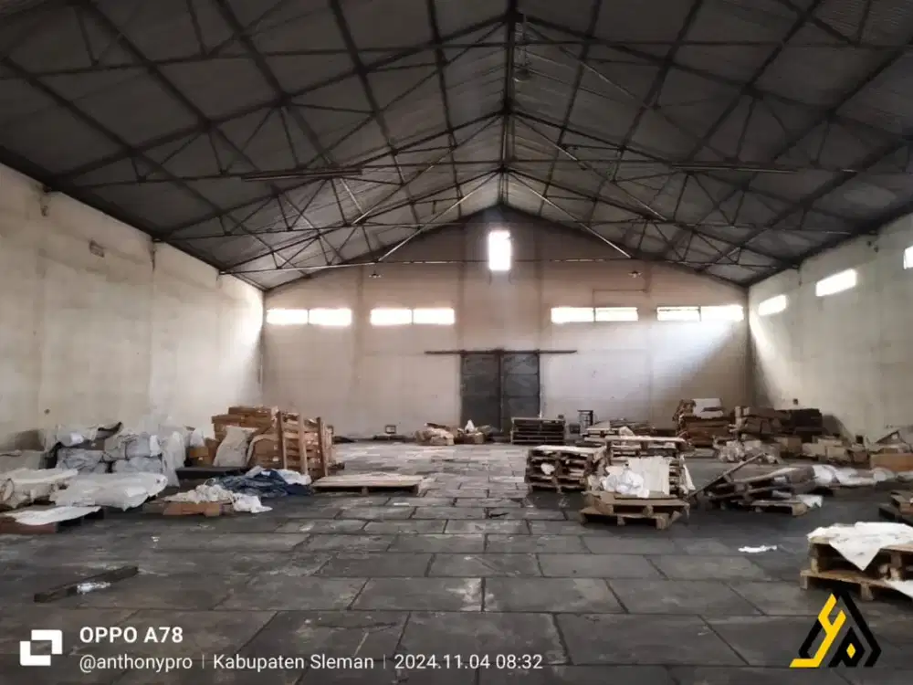 Dijual Tanah & Bangunan Eks Pabrik  Primissima Lokasi Sleman,Yogyakarta Luas 2,9 Ha