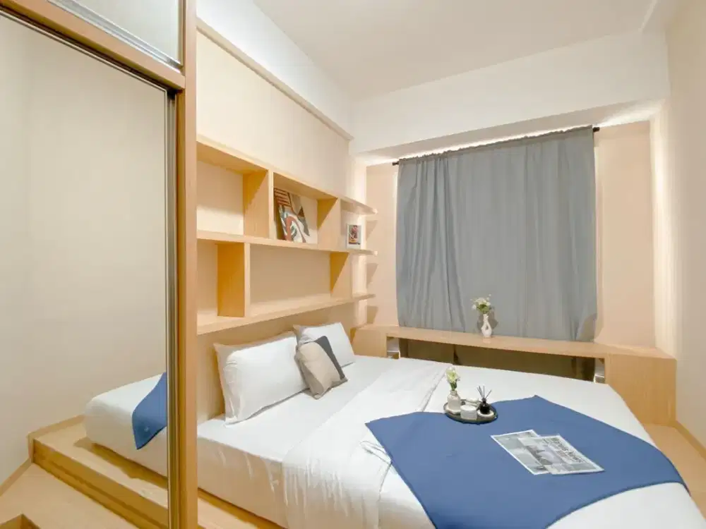 Disewakan Murah Apartemen Vasanta Innopark 1BR Furnish dekat MM2100