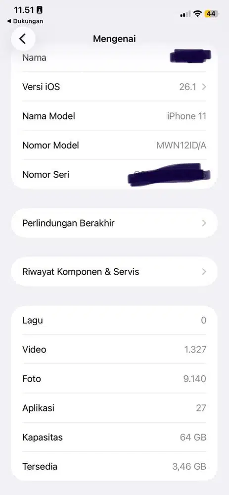 Iphone 11 64gb ibox