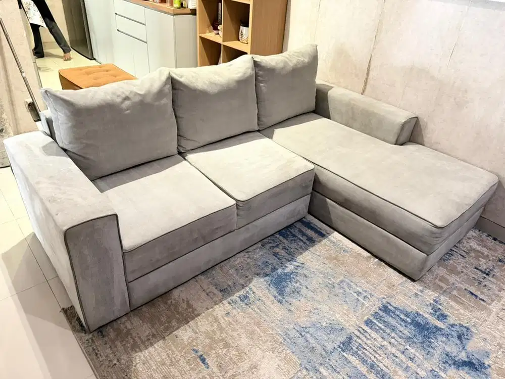 Sofa L Untuk Ruang TV dan Ruang Tamu